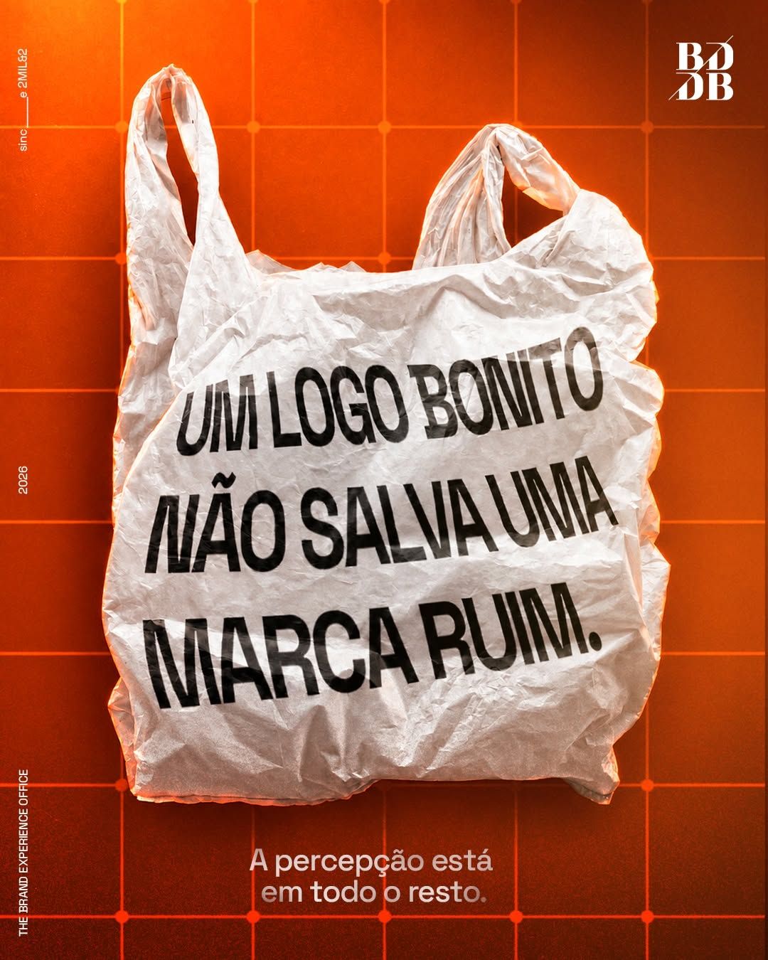 Um logo bonito não salva uma marca ruim