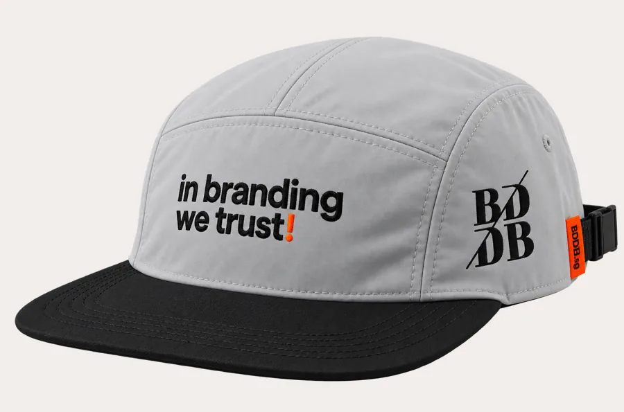 Boné camp "in branding we trust!" BDDB.ag