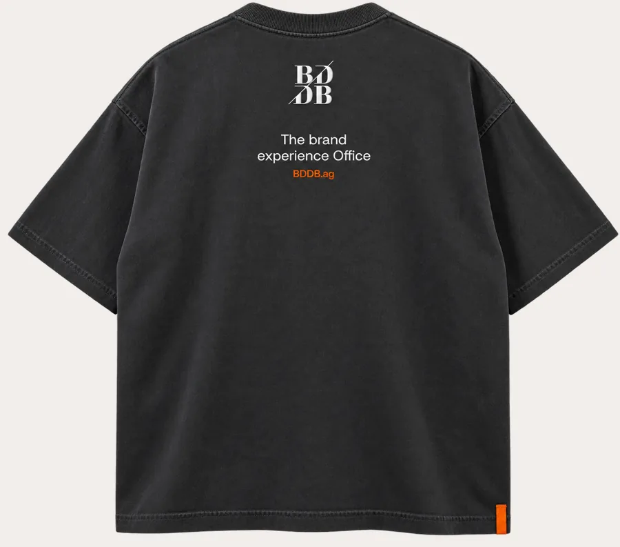 Camiseta carvão The Brand Experience Office BDDB.ag