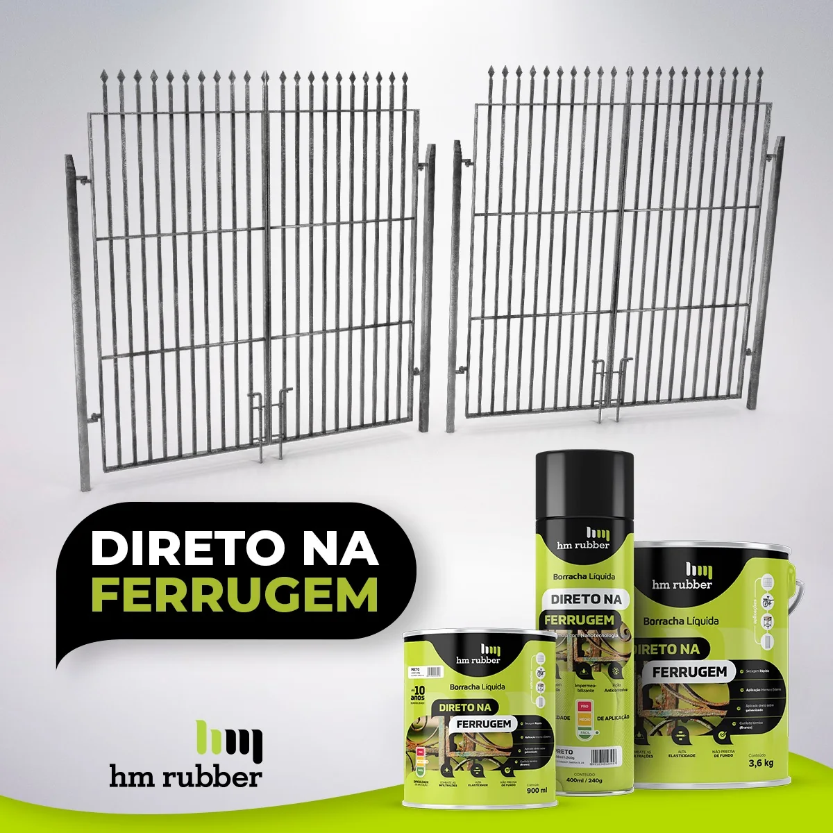 HM Rubber: Direto na Ferrugem