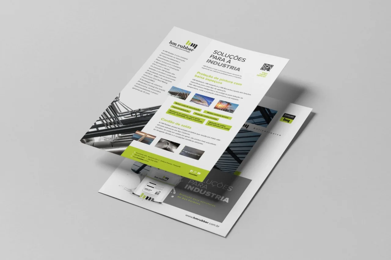 HM Rubber: Materiais de ponto de venda