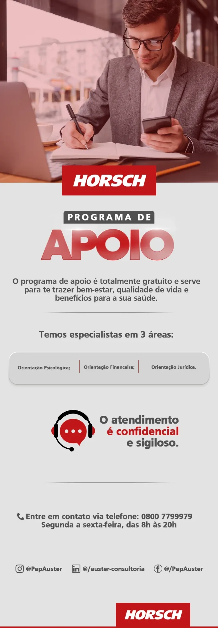 HORSCH, Comunicação interna e endomarketing: peça 10