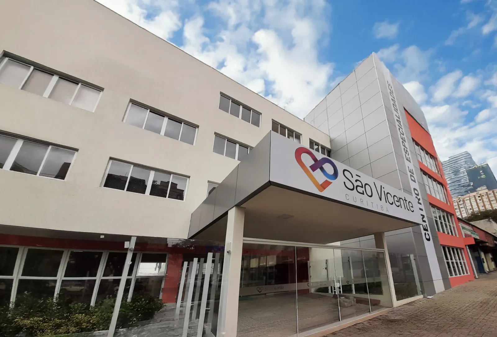Hospital São Vicente: Fachada do Centro de Especialidades