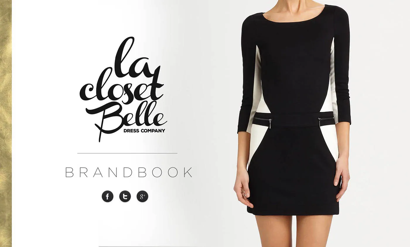 La Closet Belle, Marca e identidade visual: peça 10