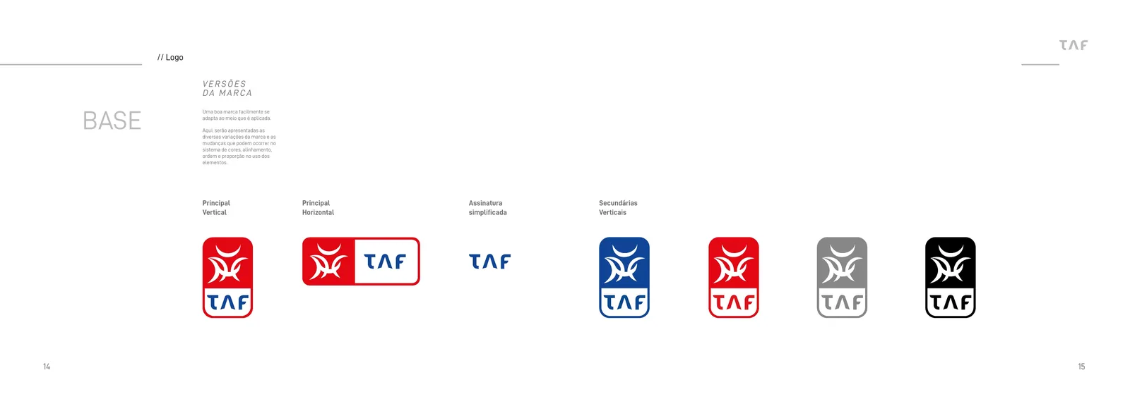 TAF, Redesign de marca e brandbook: peça 5