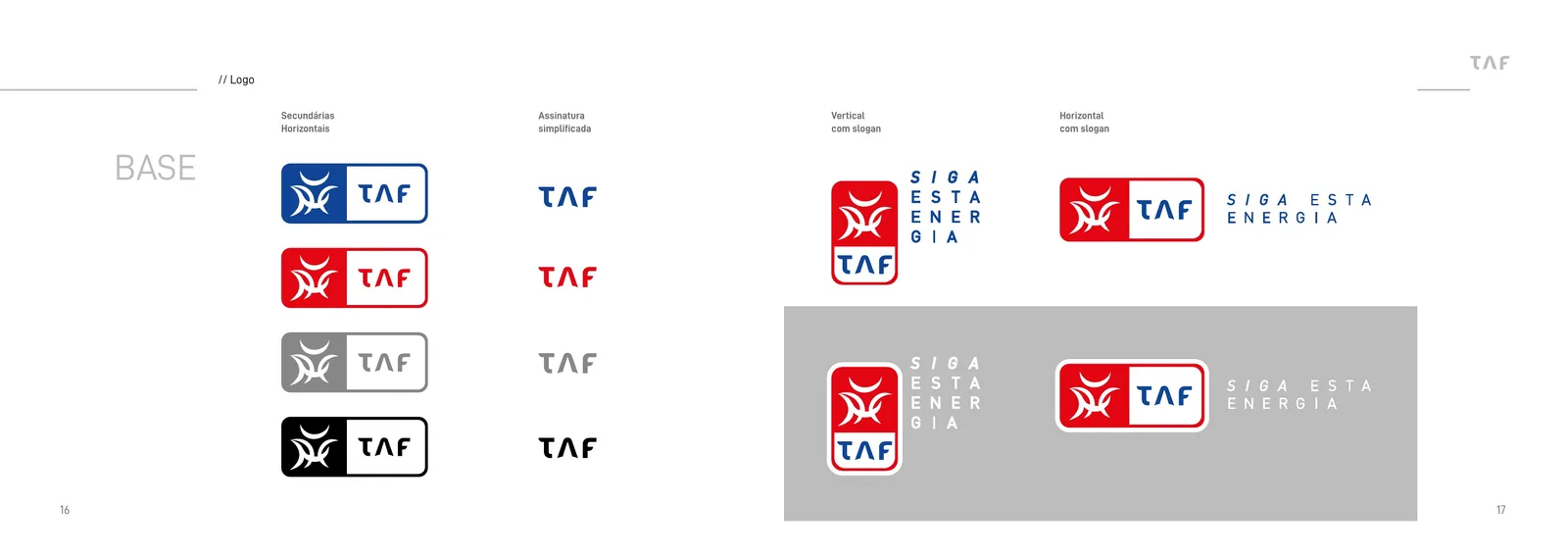 TAF, Redesign de marca e brandbook: peça 6