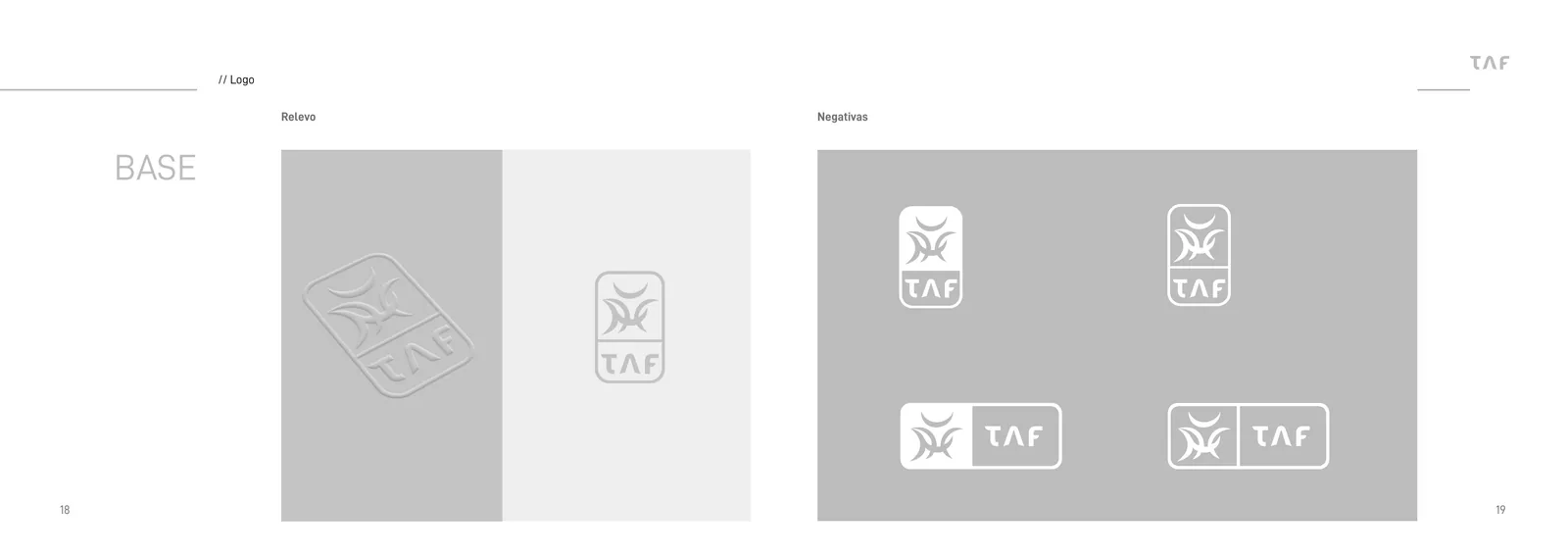 TAF, Redesign de marca e brandbook: peça 7