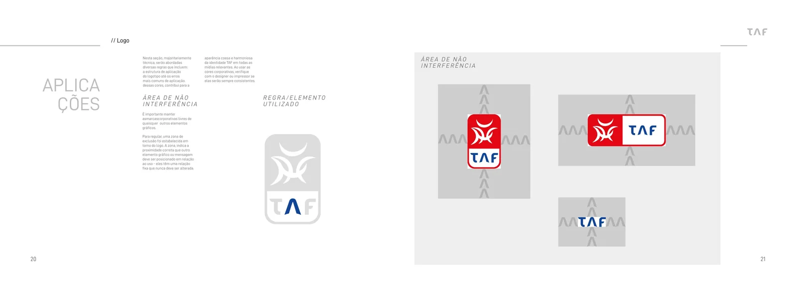 TAF, Redesign de marca e brandbook: peça 8