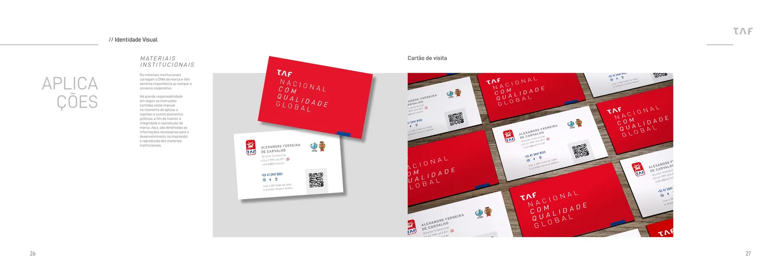 TAF, Redesign de marca e brandbook: peça 11