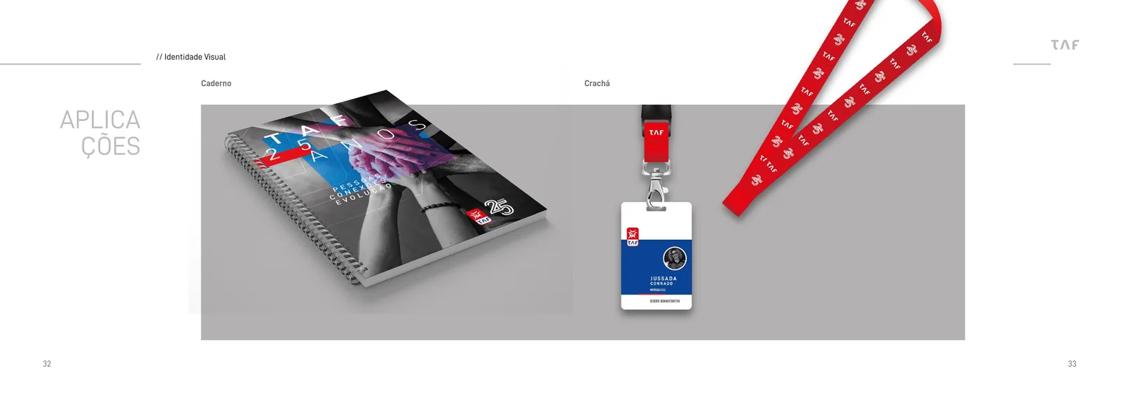 TAF, Redesign de marca e brandbook: peça 14