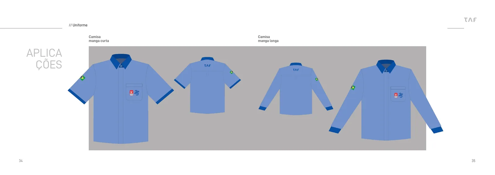 TAF, Redesign de marca e brandbook: peça 15