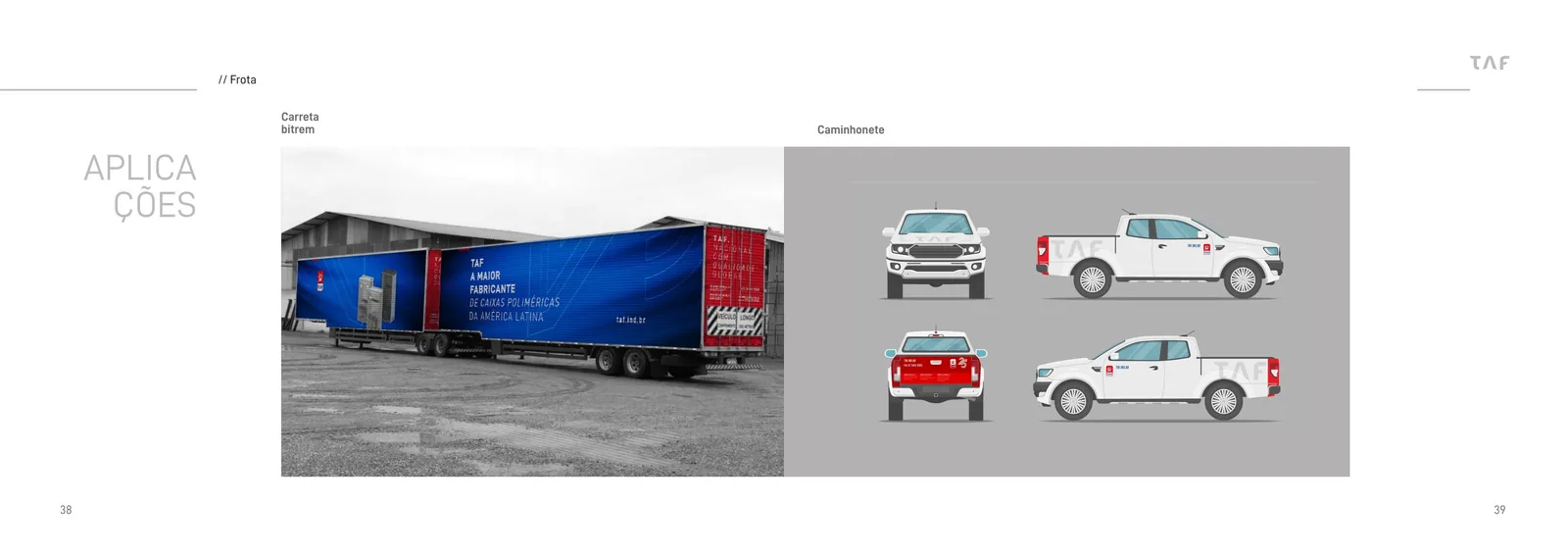 TAF, Redesign de marca e brandbook: peça 17