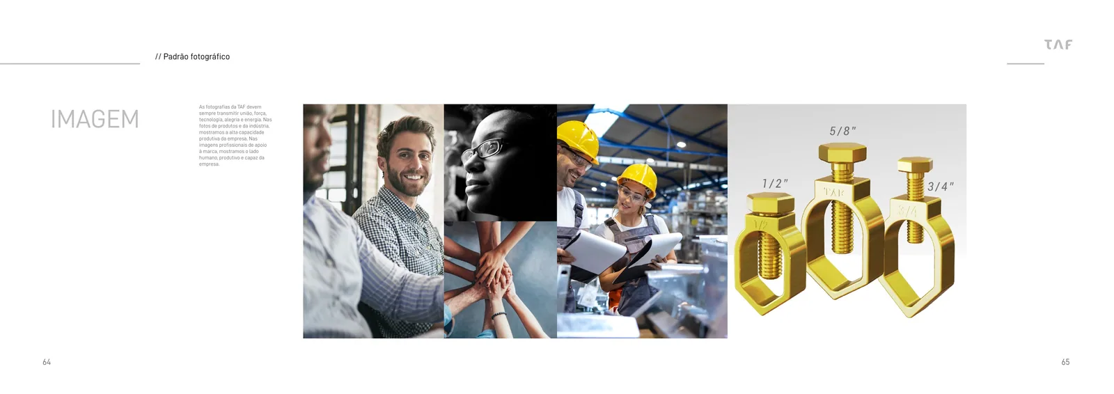 TAF, Redesign de marca e brandbook: peça 19