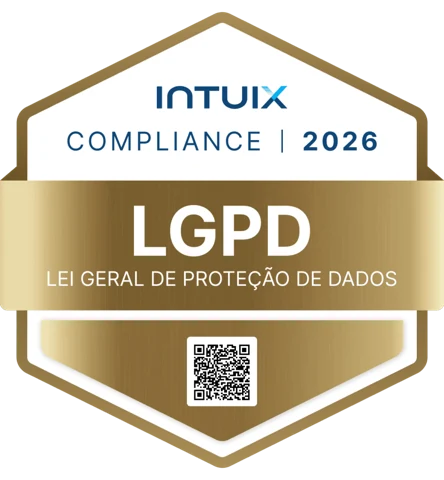 Sello Intuix Compliance 2026: LGPD, Lei Geral de Proteção de Dados (la ley brasileña de protección de datos)