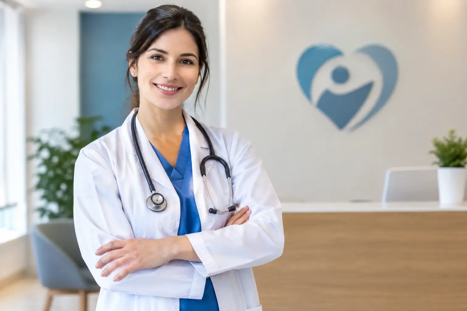 Identidade visual para clínicas médicas com confiança